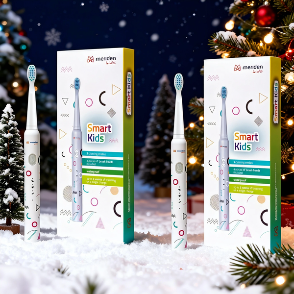 MERIDEN Smart KIDS - szczoteczka soniczna dla dziecka 2 sztuki