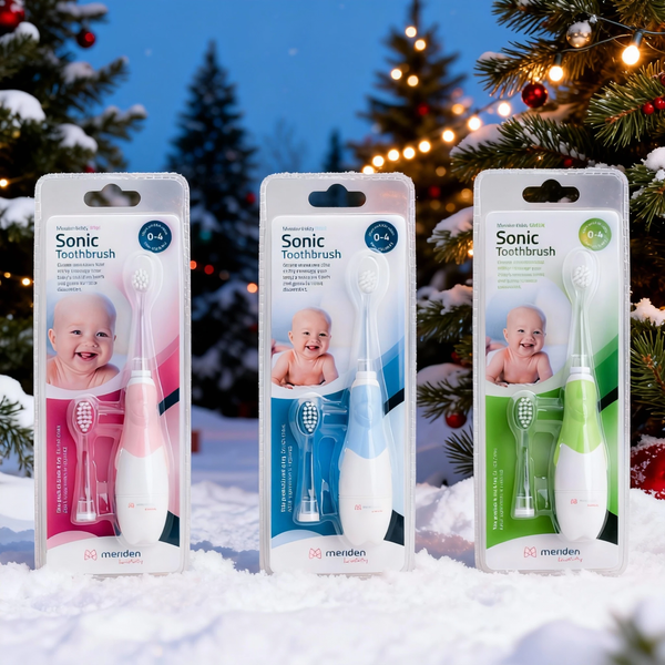 TRÓJPAK: Szczoteczki Meriden Sonic+ KIDDY (0-4 lat)