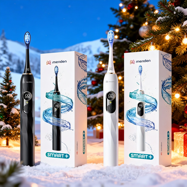 ✌️ DWUPAK: Szczoteczki Soniczne Meriden SMART+  Nowoczesna Technologia dla Dwojga – Taniej w Zestawie! ✨