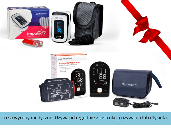 Cyfrowy Ciśnieniomierz Meriden Xlive3 + pulsoksymet Impulso2
