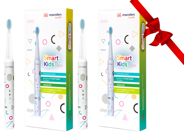MERIDEN Smart KIDS - szczoteczka soniczna dla dziecka 2 sztuki